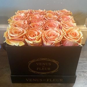 Venus Et Fleur- 16 roses (light pink) everlasting roses